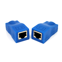 Câble RJ45 pour ordinateur portable, projecteur LCD, moniteur 1080P, convertisseur TV, prise en charge audio-vidéo PC, sortie de signal