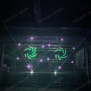 3 Wát mini nhỏ đầy đủ màu sắc RGB Disco đám cưới hoạt hình đèn laser - Product Image 5