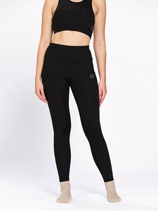 Women's Athletic <b>Black</b> Lycra Ankle Length <b>Leggings</b> with Functional Mobile Pocket <b>High</b> <b>Waist</b> Sports Active Wear Tights - Product Image 1