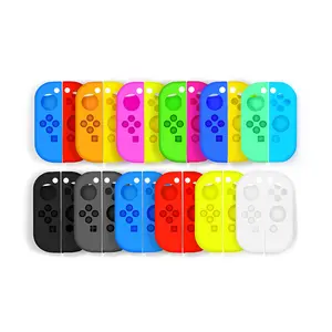 Anti-Slip Silicone Rubber Skin Guard Case for Nintendo Switch / Switch Oled Joy-Con Controller Protective Cover
