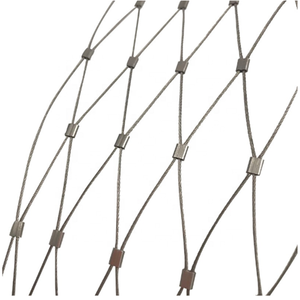Maille de câble en acier inoxydable, maille métallique flexible, maille de volière <span class=keywords><strong>solide</strong></span> pour clôture de zoo pour oiseaux - Product Image 2