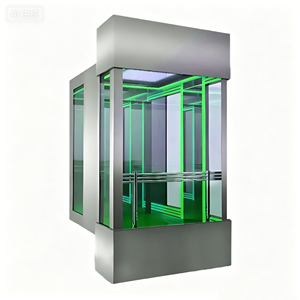 Ascenseur hydraulique compact à 2 étages pour <span class=keywords><strong>maison</strong></span> / Ascenseur résidentiel à 3 étages pour villa avec deux portes automatiques - Product Image 3