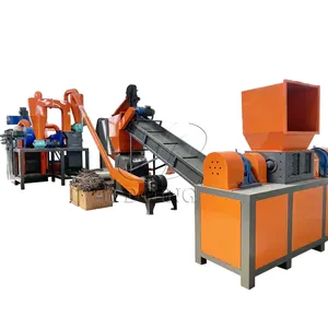 Copper & Aluminum (AC) Radiator Separation and Recycling Machine Multifunction Radiator Copper Separator Machine