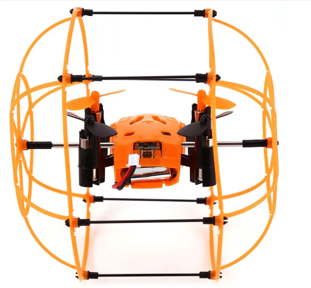 Mini Dron teledirigido RC, cuadricóptero 2,4, 3D, con tapa, sin cabeza, 1336 GHz, 4 canales