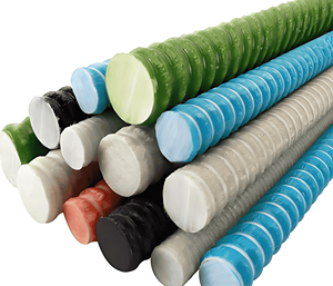 High Strength GFRP <strong>Fiberglass</strong> <strong>Rebar</strong> for Concrete Reinforcement Corrosion Resistant Composite Reinforcement Bar Manufacturer - Product Image 1
