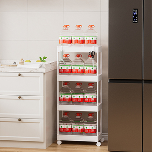 2 tầng trượt Tủ giỏ tổ chức ngăn kéo với móc đa mục đích loại bỏ bồn rửa màu đen lưu trữ giá phòng tắm nhà bếp Máy tính để bàn - Product Image 6