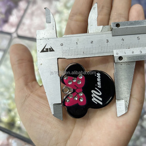 10 unid/bolsa lindo <span class=keywords><strong>Minnie</strong></span> encanto gran arco dibujos animados ratón colgante para joyería hacer collar pulsera pendiente llavero Accesorios - Product Image 6