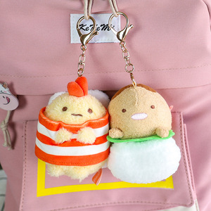 Llavero de peluche Sumikko Gurashi, muñeco 3D suave de dibujos animados, adorno para bolso, juguete - Product Image 4
