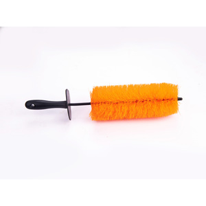 Car Wash <b>Brush</b> 47 Inch Red PP Material Wheel Cleaning Tool For Car <b>Detailing</b> - Product Image 3