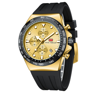 <span class=keywords><strong>MINI</strong></span> <span class=keywords><strong>FOCUS</strong></span> MF0488G Relojes deportivos a prueba de agua Cronógrafo Esfera luminosa Fecha Correa de silicona de moda <span class=keywords><strong>Reloj</strong></span> de cuarzo de lujo para hombre - Product Image 3