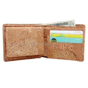 Portefeuille en liège personnalisé avec logo BOSHIHO, pliable - Product Image 3
