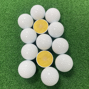 Pelotas de Golf Nuevas de Doble Capa de Caucho Sintético PU, Grado Competición, Alto Rendimiento, Vuelo Estable, 332 Hoyos, Impresas - Product Image 3