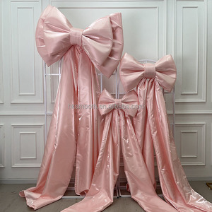 Lazo de satén rosa brillante, nuevo diseño, grande y gigante, para decoración de bodas y fiestas de cumpleaños. - Product Image 2