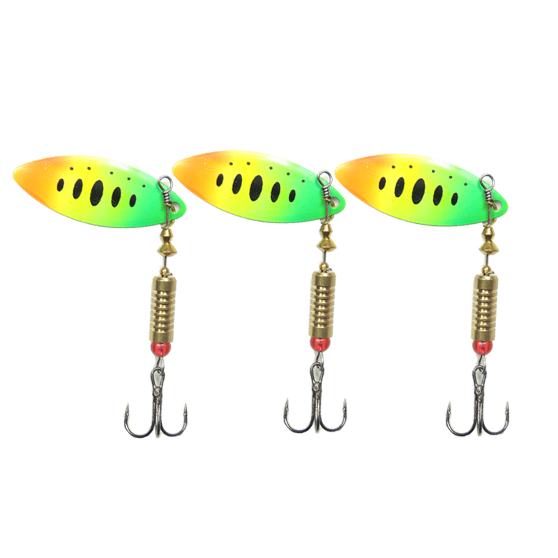 2G 3G 5G 8G 11G 14G 25G Metalen Lepelblad Spinnerbait Visspinner Lokaas Voor Baarzalmforel