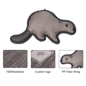 Üretici toptan bite dayanıklı tesling malzeme chew sincap şekli köpek doldurulmuş oyuncaklar - Product Image 2