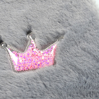 Personnalisé Rose Couronne Logo A5 Taille Relié De Haute Qualité Cahier En Peluche