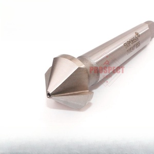 Fraise droite <span class=keywords><strong>SUPO</strong></span> poignée droite couteau à chanfreiner à trois lames CNC Machine-outil coupe pour métal Hss fraise en bout Sprial Slot fraise - Product Image 5