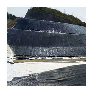 Modern Design 1,5mm 2mm Zwart Groen HDPE LDPE Anti-UV 50m 5 Jaar Garantie Geomembranen Waterdichte Vijverfolie Dam Visbak - Product Image 2