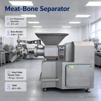 Séparateur de viande de poulet à faible teneur en os, machine à désosser à basse température pour la production de viande en usine