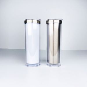 Gobelets isothermes en acier inoxydable à double paroi de 20 oz pour sublimation, type boule à neige, vierges pour personnalisation DIY et impression à chaud - Product Image 5