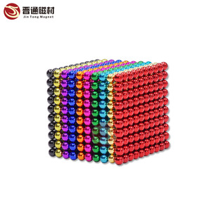 <span class=keywords><strong>Puzle</strong></span> de construcción magnético para niños, cubo, juguetes educativos, bloques, hoja, bolas magnéticas, 216 1000 - Product Image 6