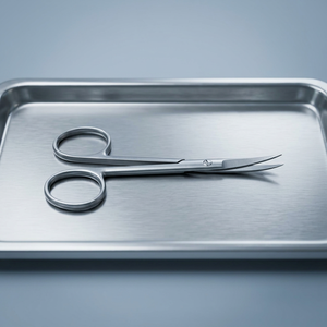 กรรไกรผ่าตัดขนาดเล็ก Stevens Vessel and Tendon Scissor 110 มม. ทำจากเหล็กกล้าไร้สนิม ใช้งานด้วยมือ ได้รับการรับรองมาตรฐาน CE สำหรับการผ่าตัดหลอดเลือดและเอ็น - Product Image 3