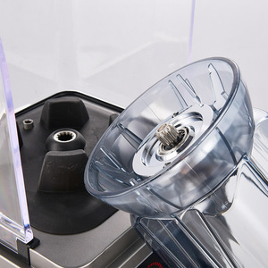 Licuadora Comercial Aonuosi, Licuadora Silenciosa de Acero Inoxidable Gemat de 1500W y 2L, Trituradora de Hielo, Licuadora Silenciosa - Product Image 6