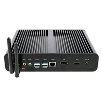 Mini PC sans ventilateur de 12e génération Intel Core I7 1255U 1265U 4K HTPC NUC ordinateur de bureau serveur Window11 ou Linux Ubuntu DP HD WIFI6