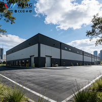 Entrepôt à structure métallique ISO personnalisé, unité avancée, grande portée, résistant aux intempéries, distribution métallique durable, préfabriqué