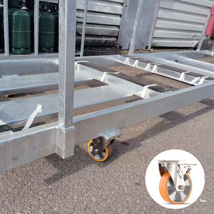 3 ''4'' 5 ''6" 8 "công nghiệp vừa nhiệm vụ PU <span class=keywords><strong>Caster</strong></span> Orange xoay Heavy Duty <span class=keywords><strong>Caster</strong></span> xoay bánh xe cho xe đẩy máy móc - Product Image 4