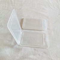 Porte-carte d'identité et porte-badge en plastique dur avec ventouses Sacs de stockage de nourriture pratiques