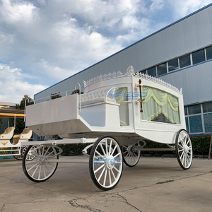 Vehículo de Transporte Especial de Diseño Moderno, Carroza Fúnebre de Alta Calidad, Carroza Fúnebre Antigua Tirada por Caballos en Venta - Product Image 5