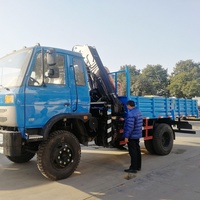 Kran Hidrolik Truk 2 Ton dan 3.2 Ton SQ2ZK1 SQ3.2ZK2 Kran Lengan Lipat yang Dipasang di Truk