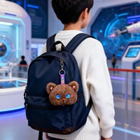 Porte-clés en peluche DeepSeek AI Chat, jouet interactif intelligent ChatGPT avec yeux LED, vente en gros