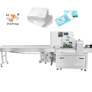 Automatic Napkins Wipe Packing Machine Single Pack Bag Seal Flow Packaging Machine