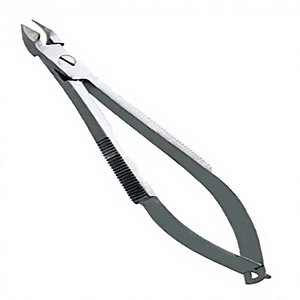 Stainless Steel Cuticle Nipper 3-4MM Curved/Straight Blade Sharp Tip Wide Jaw Opening Right-<b>Handed</b> Scissors Durable <b>Nail</b> <b>Nail</b> - Product Image 1