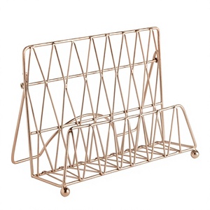Metal Foldable Portable Gold-Tone Modern Countertop Books & Cookbook Holder <b>Stand</b>-Support <b>Stand</b> for Books & <b>Tablets</b> - Product Image 1
