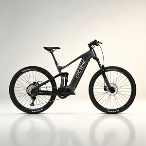 Bicicletta Elettrica da Montagna Full Suspension in Fibra di Carbonio con Motore Centrale Bafang M560 500W, 12 Velocità, Batteria 720Wh a Lunga Autonomia - Product Image 4