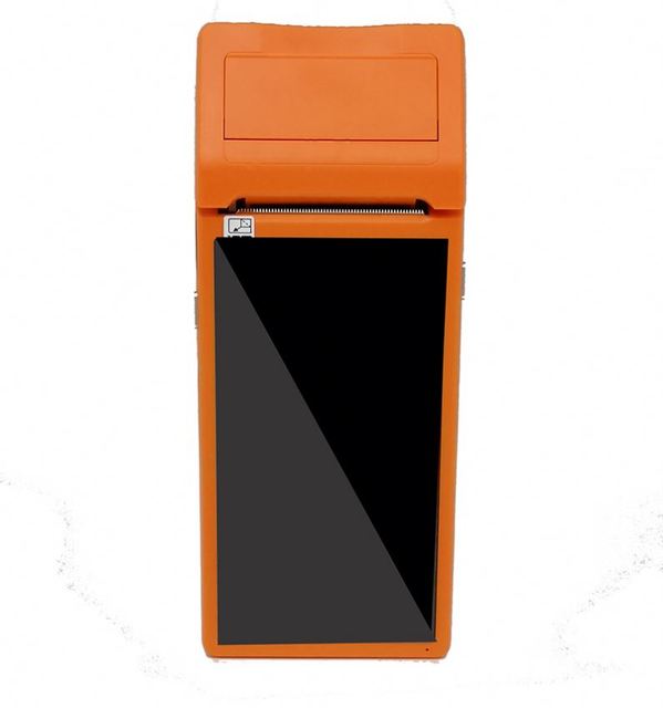 3G Android Receipt Printer Free App 5.5 Inch Pos and QR Code Scanning Mobile Pos With Printer