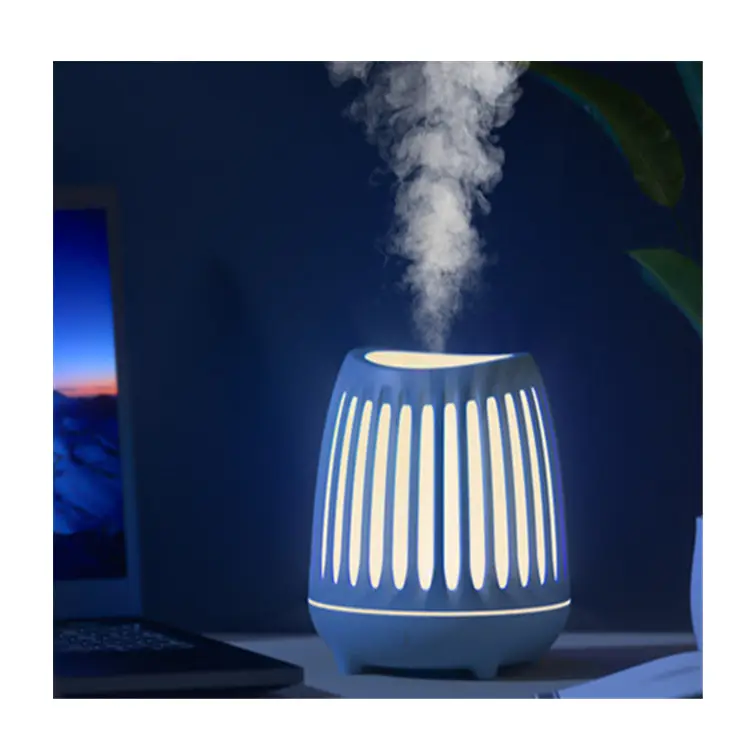 400ML Home Mini Led Light Aromatherapy Machine Baby Essential Oil Ultrasonic Air Humidifier Electric Aroma Diffuser