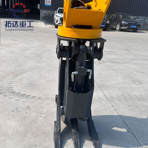 360 graden draaibare dubbele cilinder graafbak met hoog koppel motoronderdelen voor precisie materiaalhandling - Product Image 3