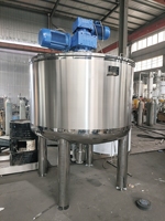 Machine automatique de fabrication de beurre de cacahuète et de confiture, cuve de mélange de beurre de cacao avec agitateur
