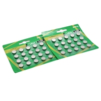 Support de Piles de Montre 0 Hg 1.5 V Ag10 Lr754 Ag5 Lr1130 300mah Quatrième Emballage Vente en Gros Pile Bouton Alcaline 4.5v