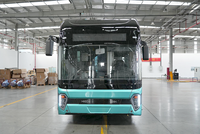Bus électriques à plancher bas pour le transport urbain, 18 m, 32-55 places, simple étage, autonomie 300-400 km, conduite à gauche, transmission automatique, neuf