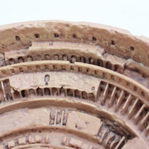 Figuritas de arquitectura de estilo antiguo de alta calidad al por mayor, arquitectura antigua de resina, modelo de construcción personalizado <span class=keywords><strong>3D</strong></span> del Coliseo - Product Image 5