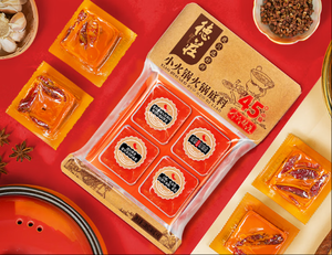 Usine en gros 320g <span class=keywords><strong>cuisine</strong></span> chinoise marmite assaisonnement OEM ODM saveur épicée ingrédients en sac - Product Image 6