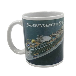 <b>Personalised</b> 11OZ Stoneware Ceramic Coffee Mug Eco-friendly Promotional Drinkware - Product Image 1