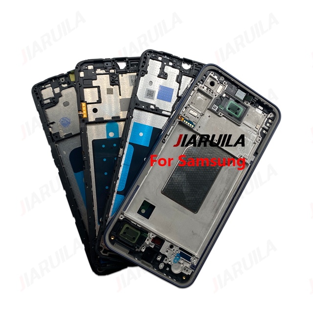 LCD Frame Marco for Samsung A05 A05S A06 A15 4G A26 A34 5G A35 M11 M23 M31 M34 Bezel Plate Front Housing Cover Mobile Spare Part