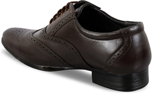 Chaussures Homme en Cuir Marron à Enfiler Légères, Véritables, Style Décontracté et Habillé, Confortables, Coupe Classique, Idéales pour le Travail et le Quotidien - Product Image 3