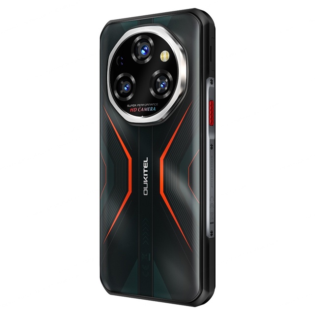 Android 15 Rugged Smartphone 12+256GB 33W 108MP Main Camera 11000mAh 6.6" FHD Night Vision Phone Oukitel WP55